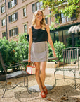 MASON'S DAUGHTER | Ellie Skirt, Black & Ivory Gingham