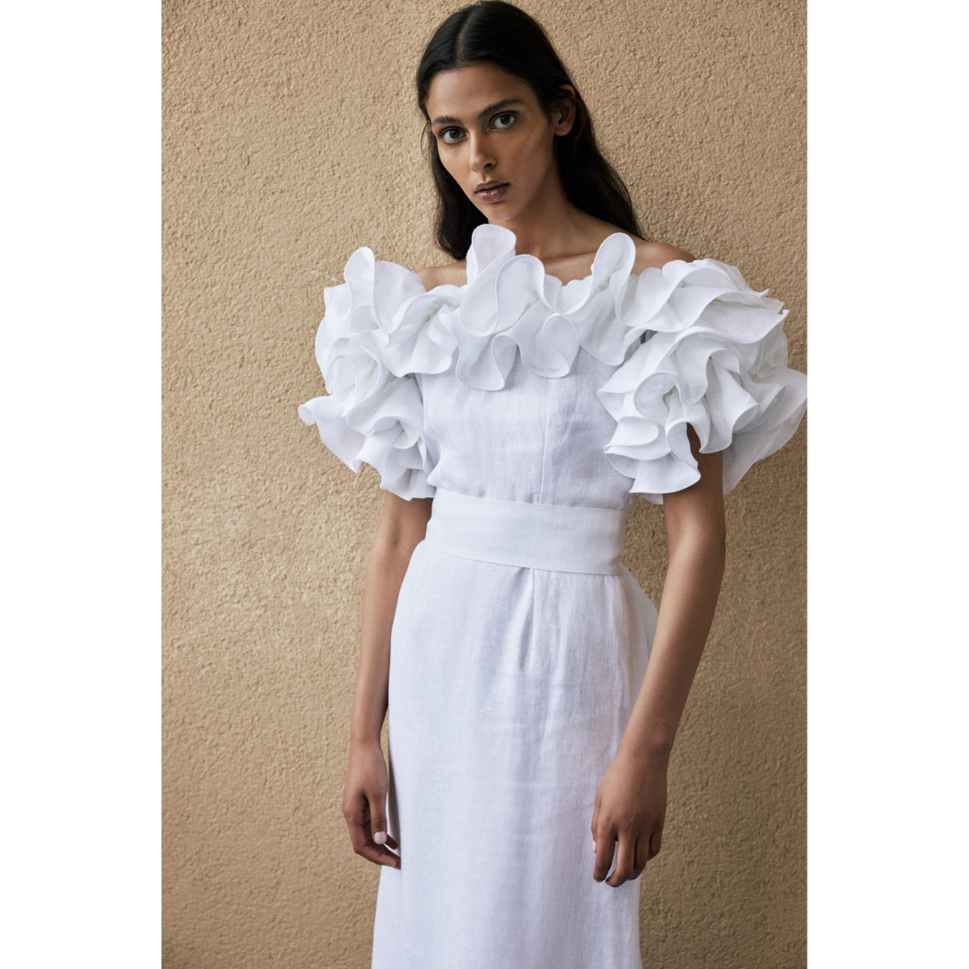 Giacinto Maxi Dress, White