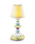 Lotus Firefly Table Lamp, Green and Blue