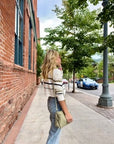 MASON'S DAUGHTER | Danielle Sweater, Cream Multi Striped Knit