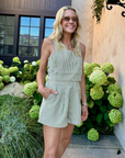MASONS DAUGHTER | Sophia Top, Green & Ivory Gingham