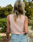 MASONS DAUGHTER | Sophia Top, Nantucket Red & Ivory Seersucker