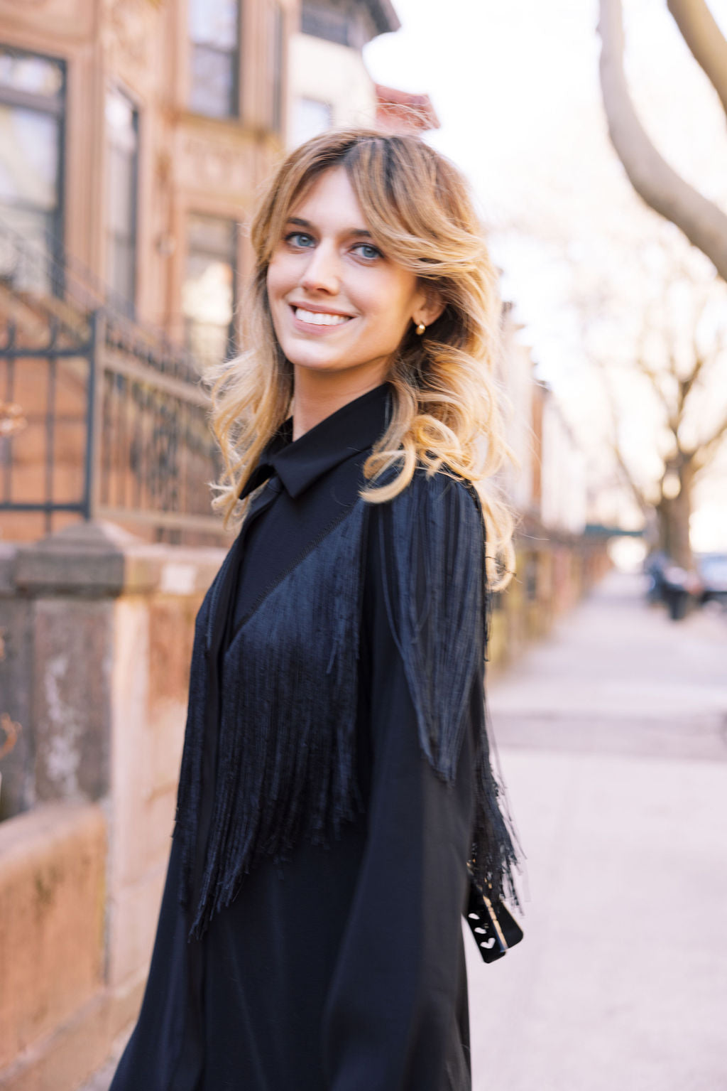 MASON by MASON'S DAUGHTER Western Fringe Midi Dress