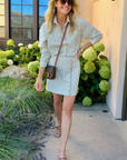 MASONS DAUGHTER | the Matthew Shirt, Olive & Ivory Striped