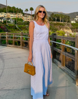 MASONS DAUGHTER | Sophia Maxi Skirt, Blue & Blue Striped