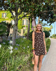 MASON by MASON'S DAUGHTER | Hart Shell Top, Cocoa Polka Dot