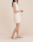 Harlee Mini Dress, Cream