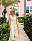 MASON'S DAUGHTER | Andrea Skirt, Sand/Ivory Shantung Gingham