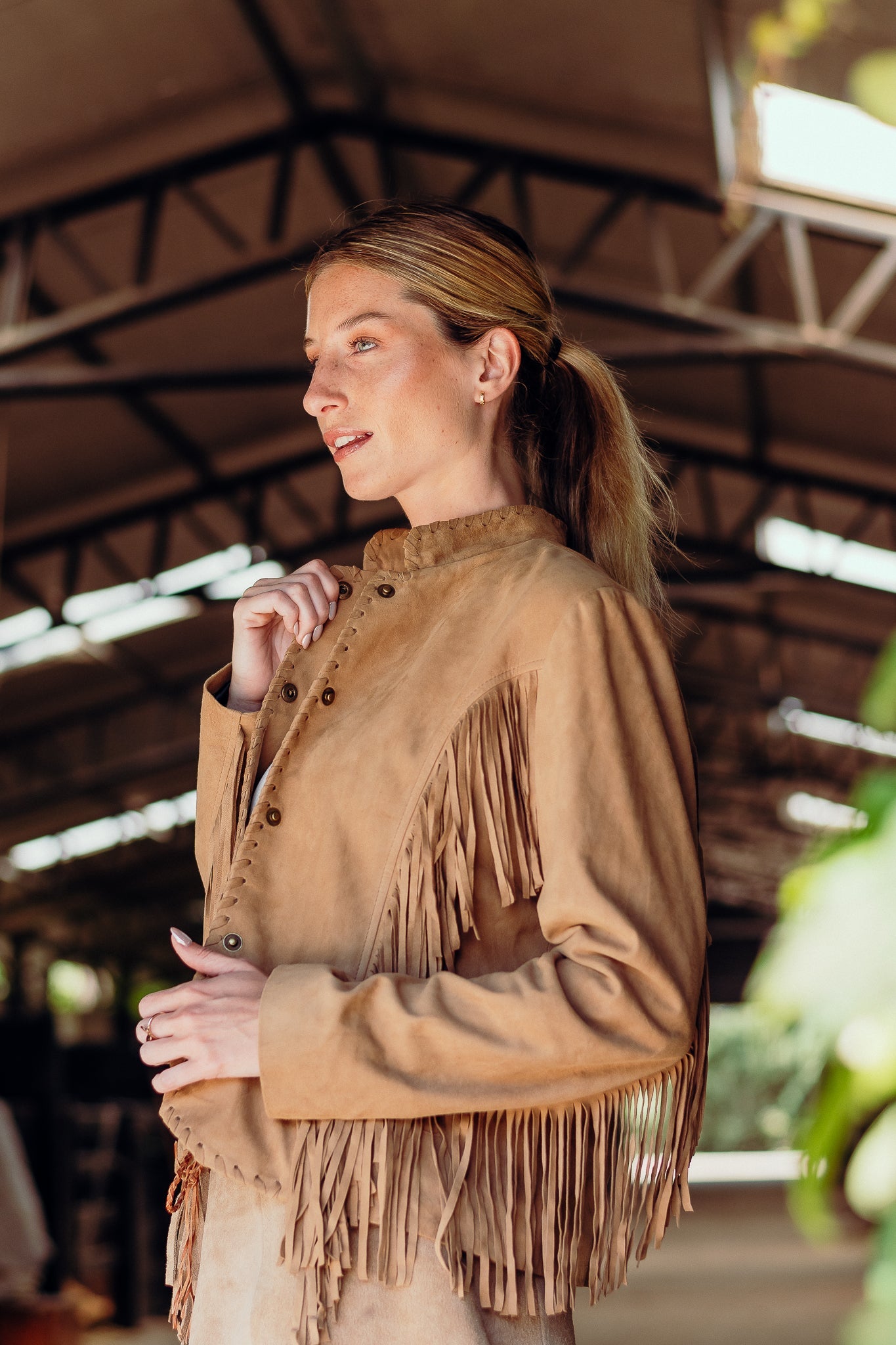 PATA LIFESTYLE Dutton Super Soft Goat Suede Jacket