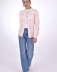FANM MON Ava Cotton Button Front Cardigan