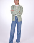 FANM MON Ava Cotton Button Front Cardigan