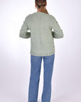 FANM MON Ava Cotton Button Front Cardigan
