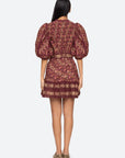 Giulia Dress, Maroon