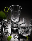 CASKATA Chatham Highball Glasses, Bloom Set of 2