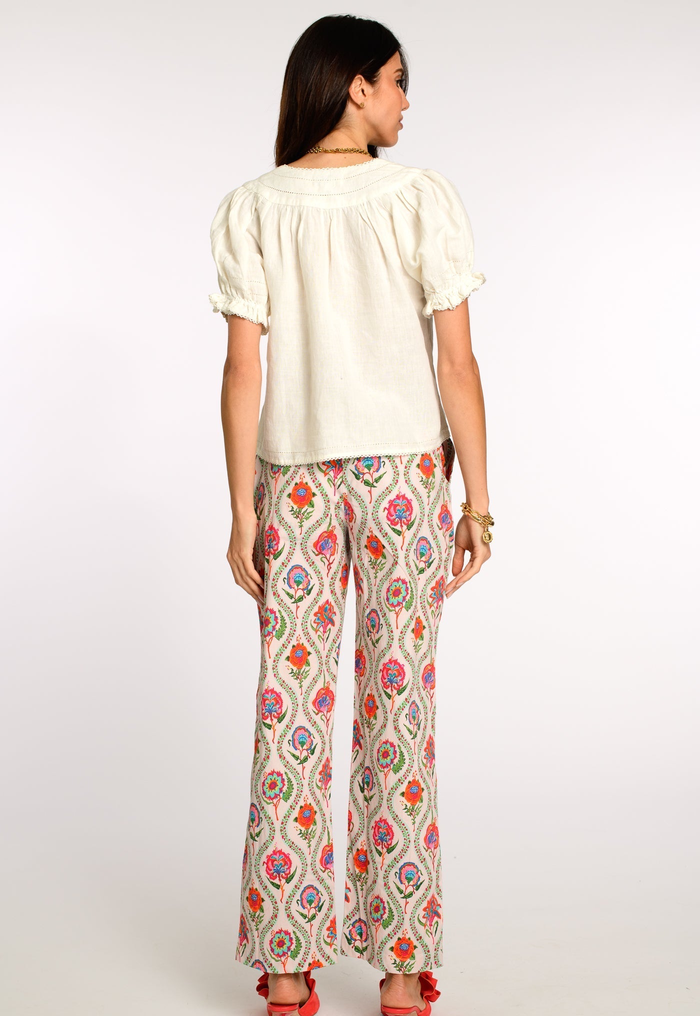 ELIZABETH JAMES THE LABEL | Tilda Pant in Teardrop Floral