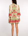 ELIZABETH JAMES THE LABEL | Frances Dress in Indian Flower Ivory