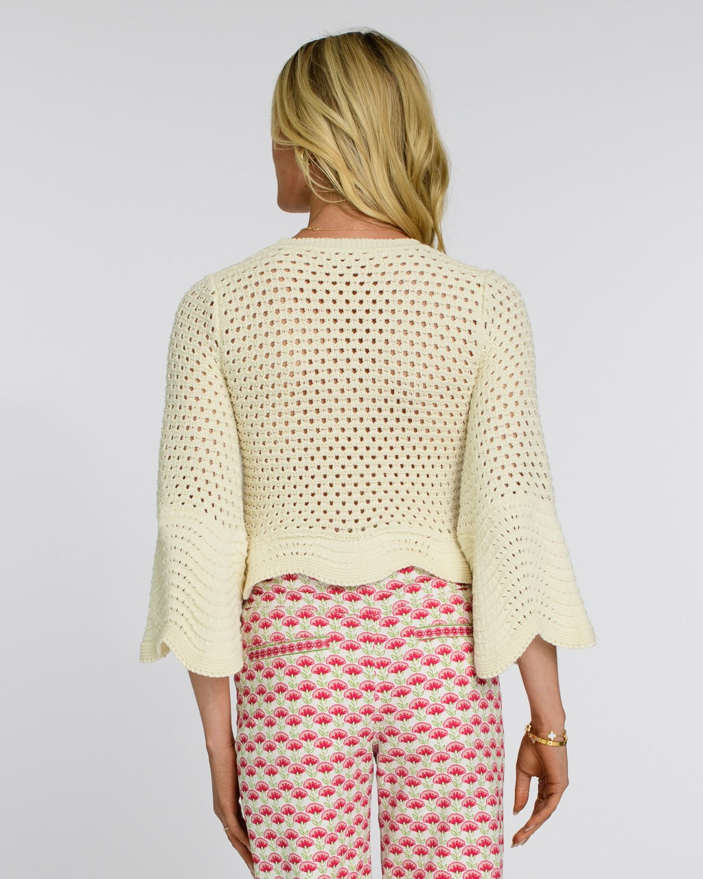 ELIZABETH JAMES THE LABEL | Nina Sweater in Coconut Milk