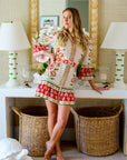 ELIZABETH JAMES THE LABEL | Frances Dress in Indian Flower Ivory