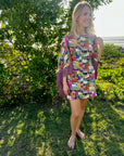 MASON by MASON'S DAUGHTER Kathleen Dress, Printed Crepe de Chin
