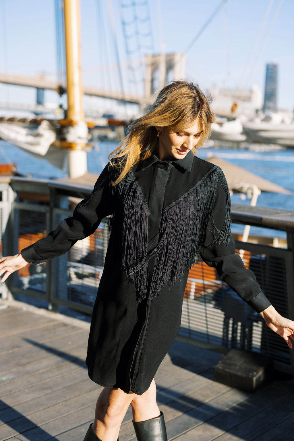 MASON by MASON'S DAUGHTER Dolly Western Fringe Dress