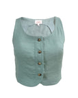MASON'S DAUGHTER | Andrea Top, Sage Green