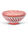 POMELO CASA Medium bowl with hand painted designs