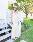 MASON'S DAUGHTER | Molly Dress, Mustard Stripe