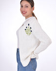 FANM MON Krasiva Cotton Cardigan