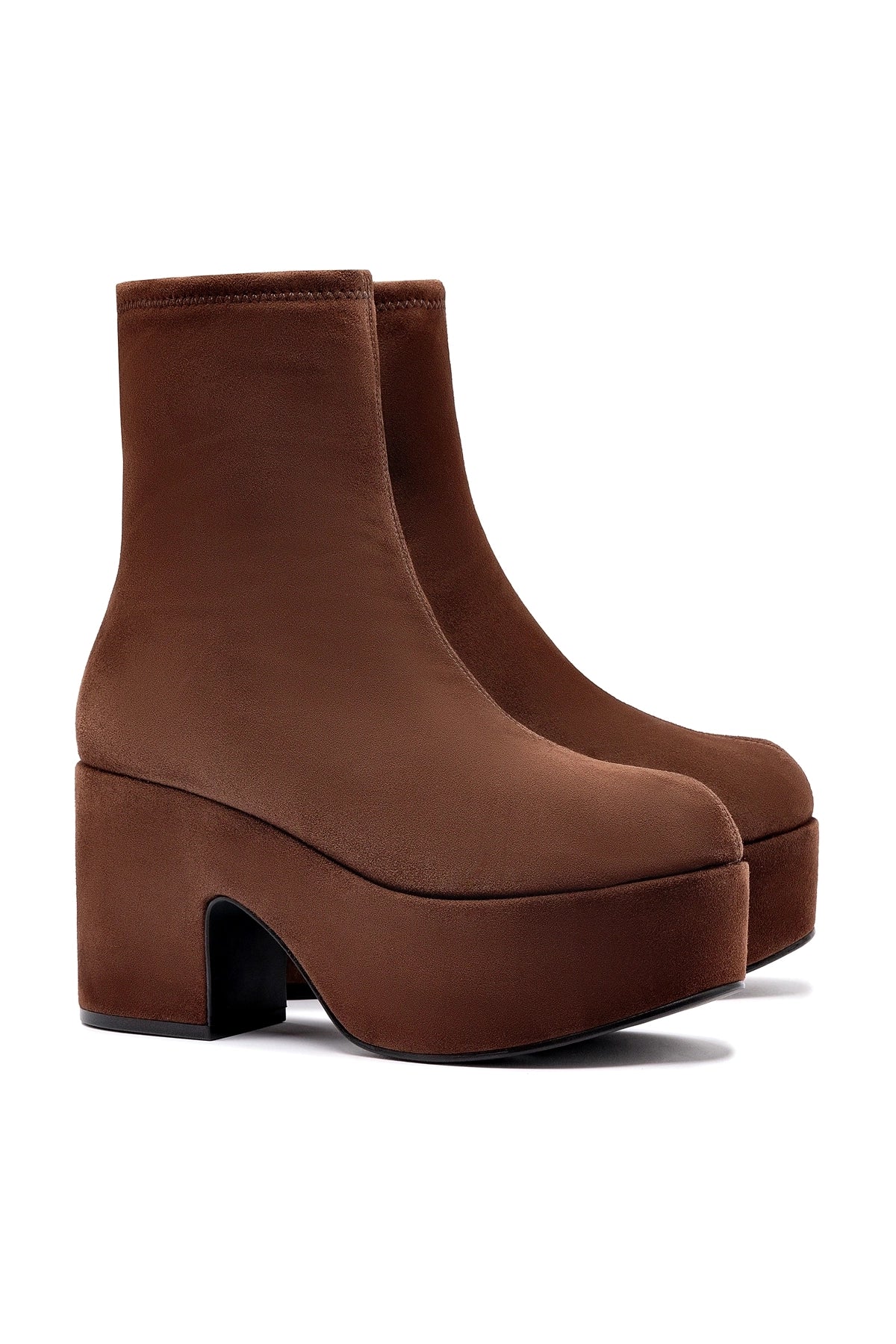 LARROUDE | Miso Boot In Brown Suede