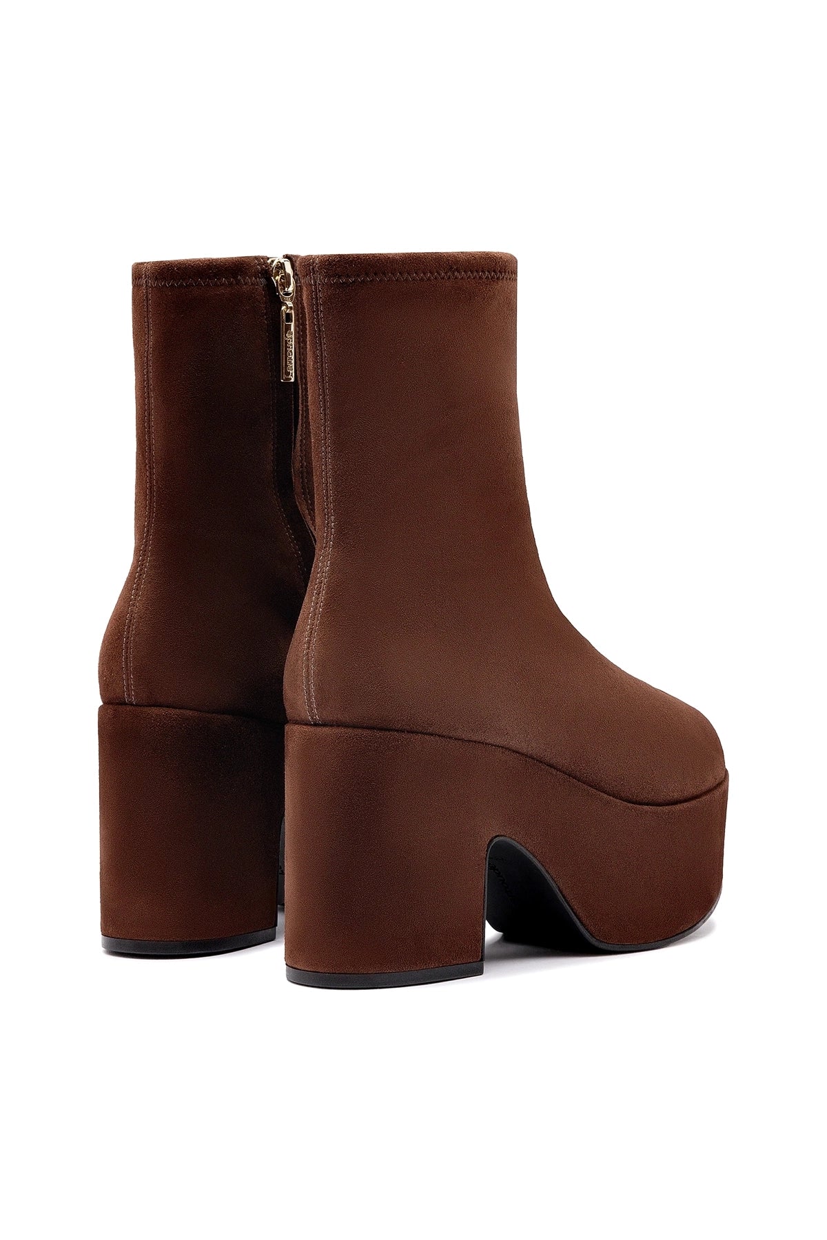 LARROUDE | Miso Boot In Brown Suede