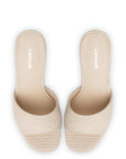 LARROUDE | Dolly Mule In Natural Raffia