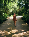 MASON'S DAUGHTER | Harper Shirtdress, Brown Poplin