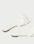 Hadley Bow Sandal, White