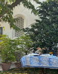 MAISON VENU Primrose Lapis Tablecloth
