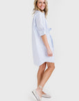 MASON'S DAUGHTER | Anna Dress, Blue and White Striped