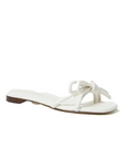 Hadley Bow Sandal, White