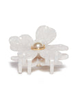 Mother of Pearl Lily Claw Clip