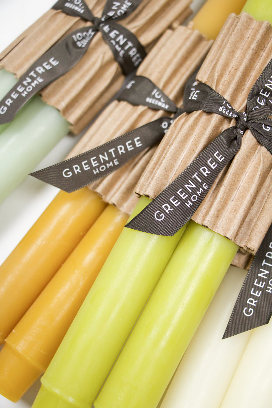Church Tapers, Natural (Set of 2)