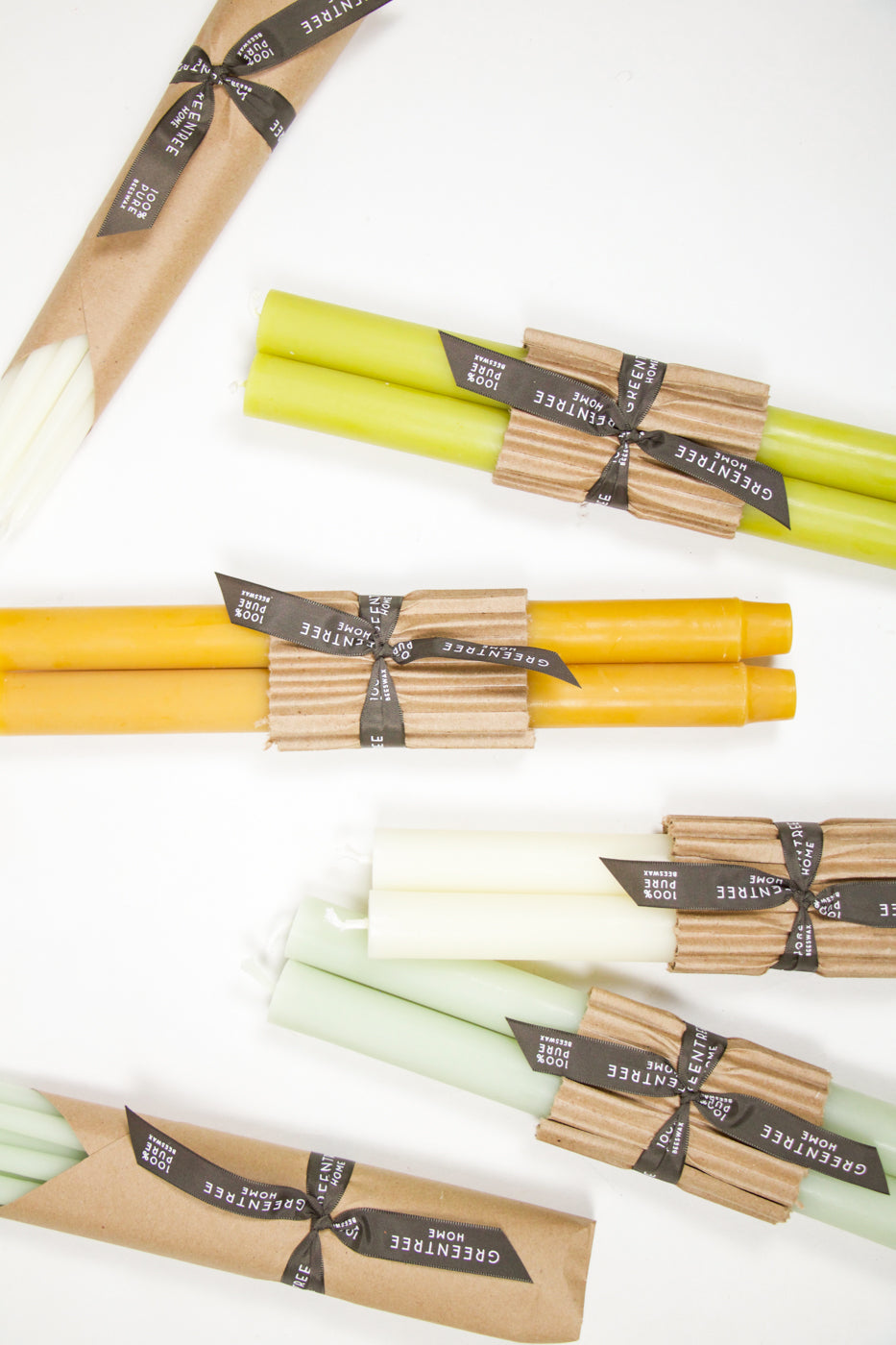 Church Tapers, Natural (Set of 2)