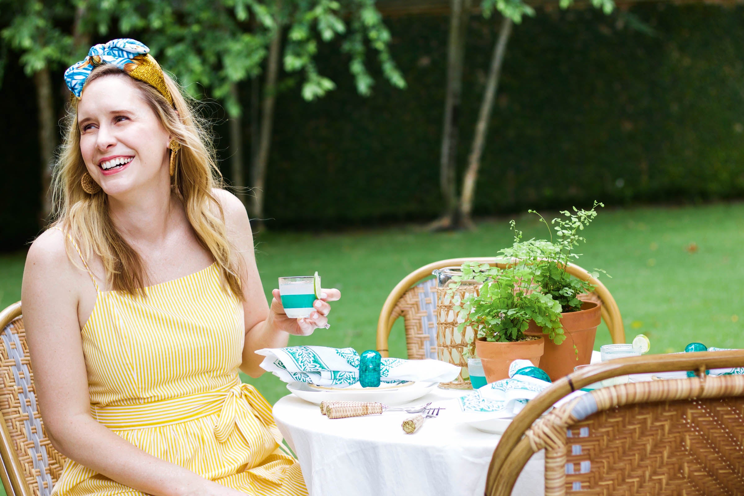 Carte Blanche with Interior Designer Lindsey Herod: A Traditional Garden Party with Tropical Twists