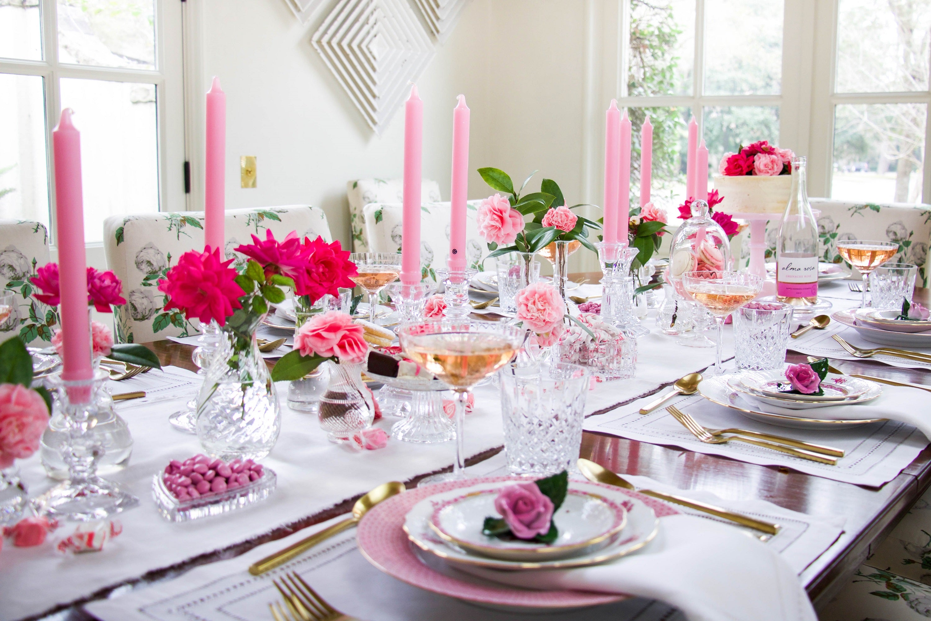 This Tablescape Is Proof Valentine's Day Is Destined To Be Celebrated At Home This Year