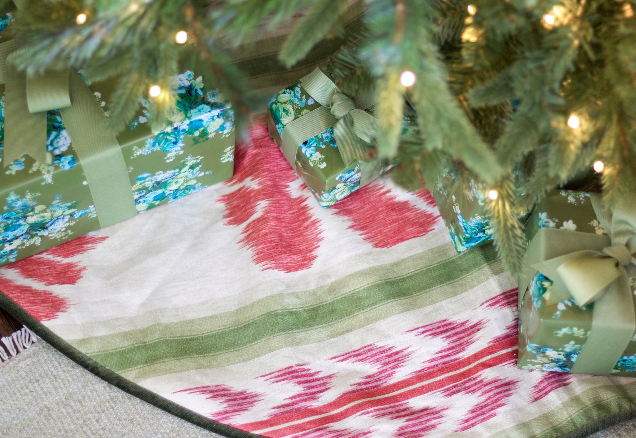 Exclusively Ours Tree Skirts by SG Interior Design