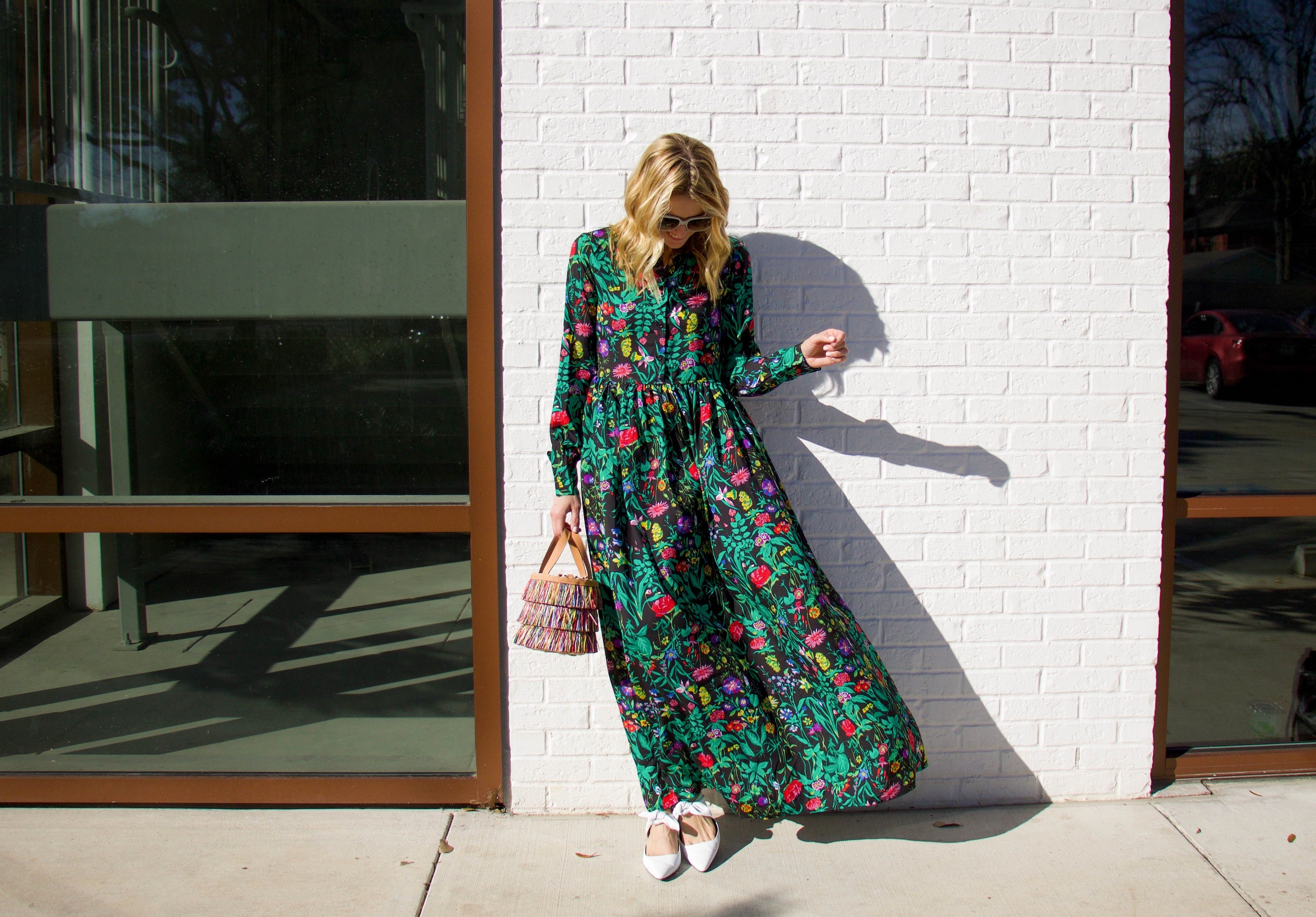 Bring on the Spring Florals Starting with this Almost Sold-Out Under $50 Maxi Dress