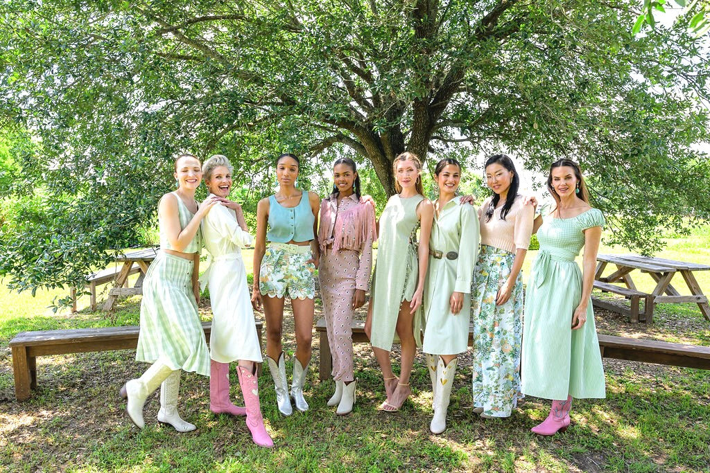 Andrea Set - Sage Linen