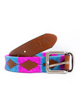 PATA LIFESTYLE Pink and Baby Blue Polo Belt