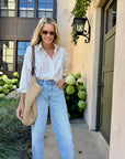 MASON'S DAUGHTER | the Matthew Shirt, Multi Striped Linen