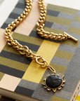 MIGNONNE GAVIGAN Odyssey Necklace Black Gold