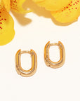 MIGNONNE GAVIGAN Petite Pia Hoop Earrings Gold