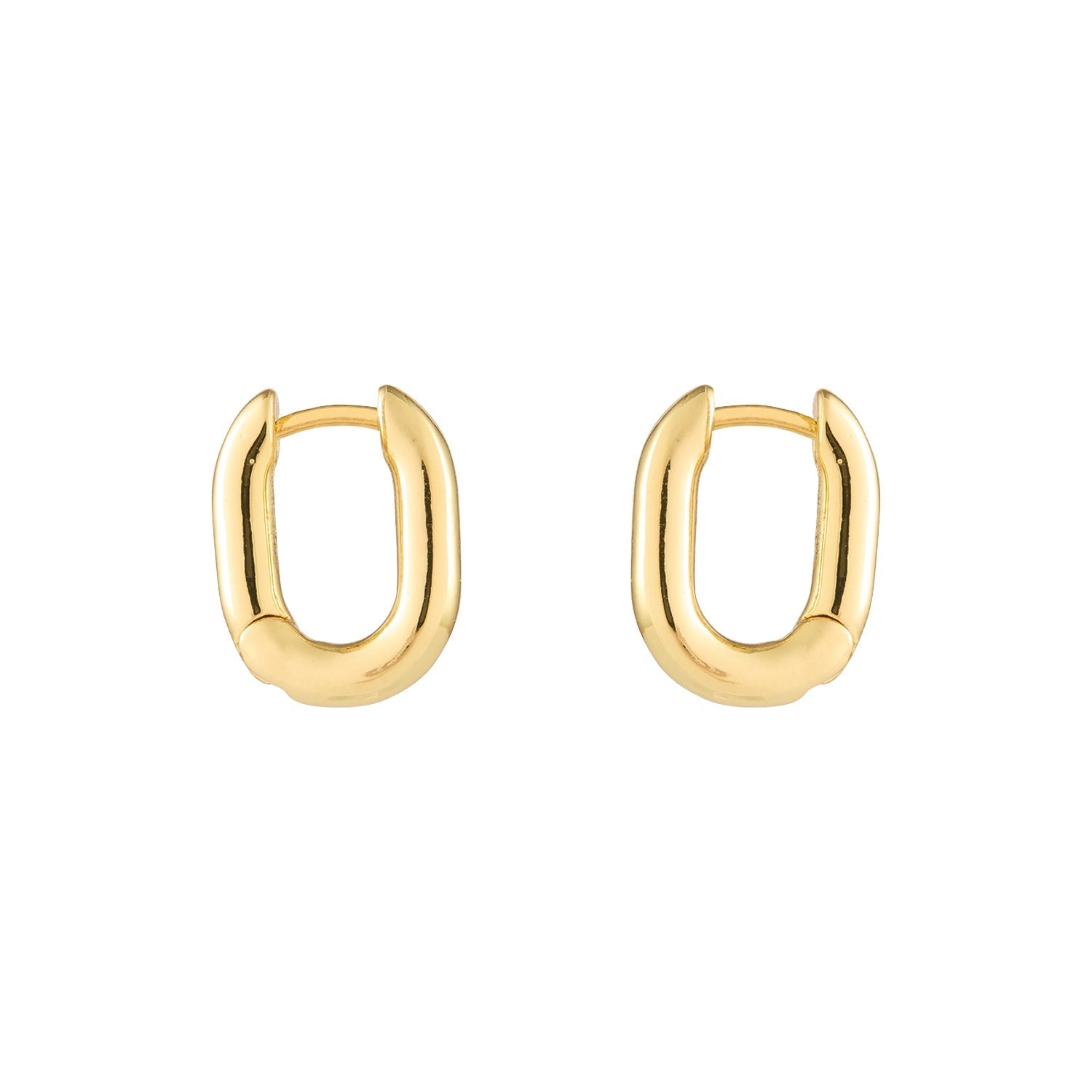 MIGNONNE GAVIGAN Petite Pia Hoop Earrings Gold