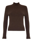 HUNTER BELL Houghton Turtleneck, Cocoa